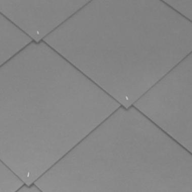 Cembrit Diamond EF-L 40x40 sarkított négyzet pala natúrszürke